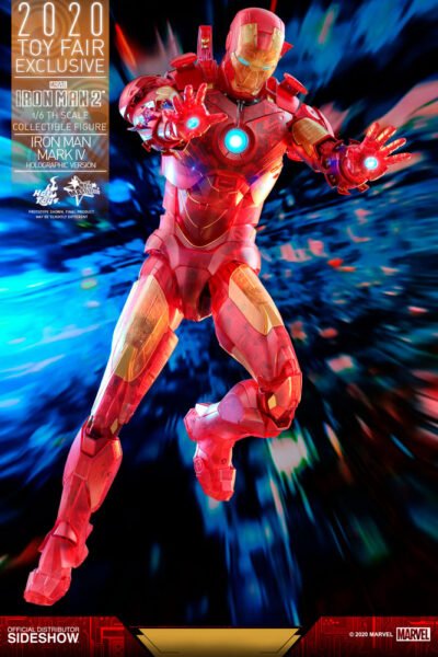 Figura Iron Man Mark IV Iron Man 2 Hot Toys Exclusiva Toy Fair 2020