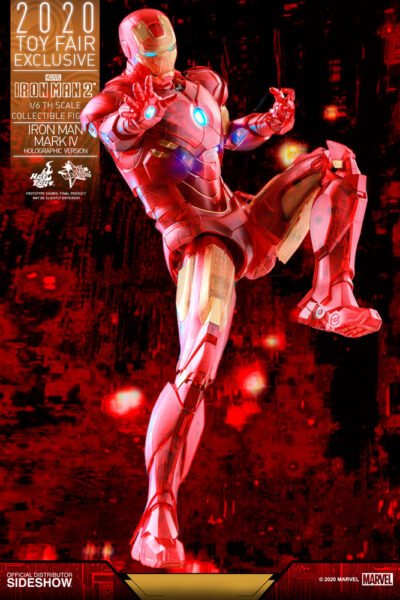 Figura Iron Man Mark IV Iron Man 2 Hot Toys Exclusiva Toy Fair 2020