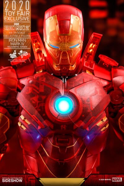 Figura Iron Man Mark IV Iron Man 2 Hot Toys Exclusiva Toy Fair 2020