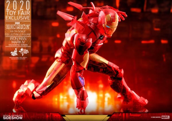 Figura Iron Man Mark IV Iron Man 2 Hot Toys Exclusiva Toy Fair 2020