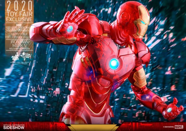Figura Iron Man Mark IV Iron Man 2 Hot Toys Exclusiva Toy Fair 2020