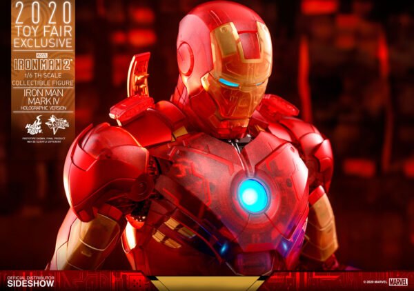 Figura Iron Man Mark IV Iron Man 2 Hot Toys Exclusiva Toy Fair 2020