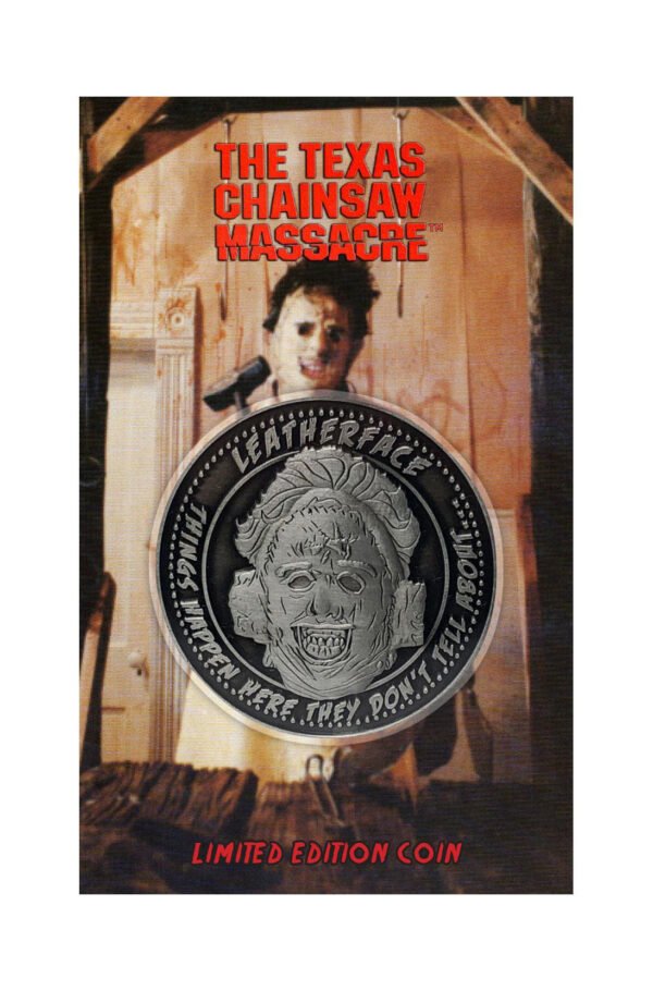 Moneda Texas Chainsaw Massacre Leatherface Limited Edition