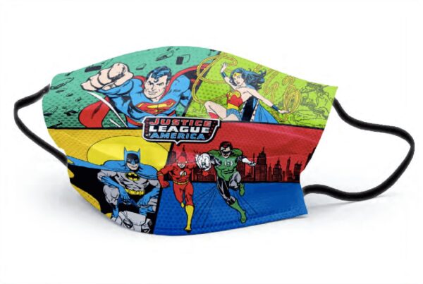Mascarilla Justice League Liga de la Justicia Talla L