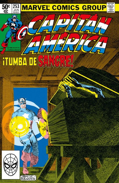 Captain America 253 (Marvel Facsímil)