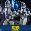 figura clone trooper 501 star wars hot toys clone wars