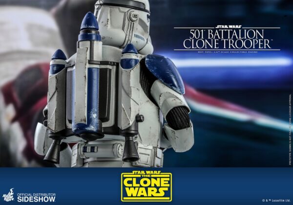 figura clone trooper 501 star wars hot toys clone wars