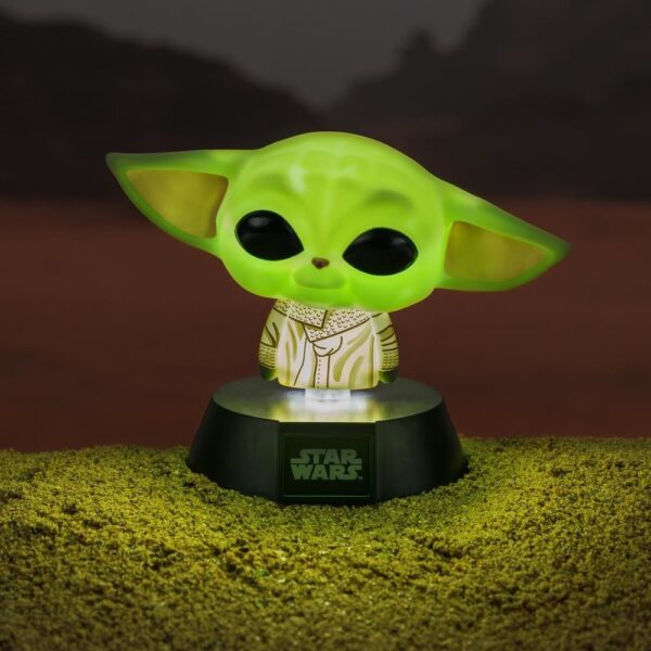 Figura Grogu Baby Yoda Icon Light Lámpara The Child The Mandalorian Star Wars