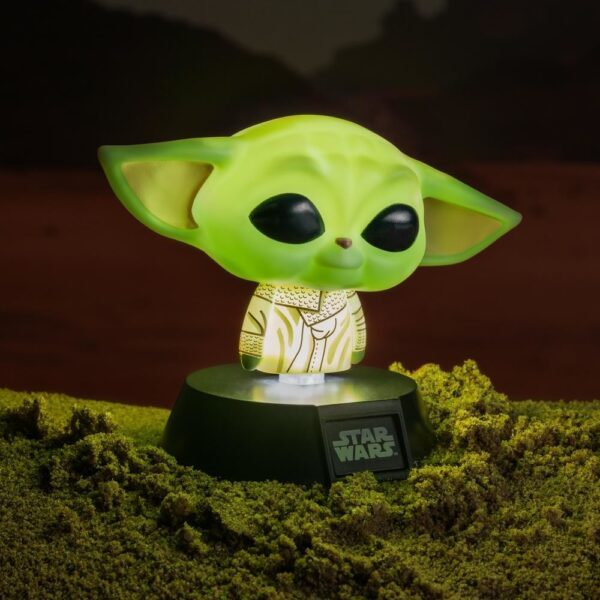 Figura Grogu Baby Yoda Icon Light Lámpara The Child The Mandalorian Star Wars