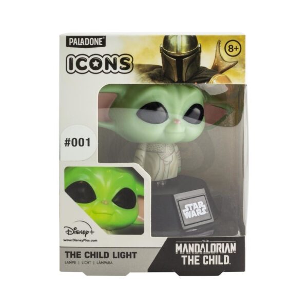 Figura Grogu Baby Yoda Icon Light Lámpara The Child The Mandalorian Star Wars