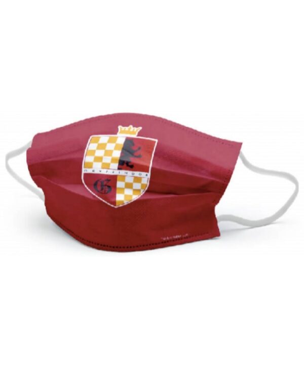 Mascarilla Harry Potter Hogwarts Roja Talla L