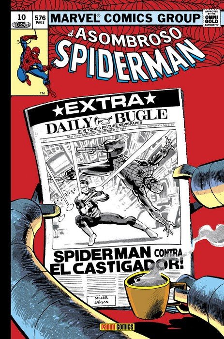 Marvel Gold El Asombroso Spiderman 10 ¿Peligro o Amenaza?
