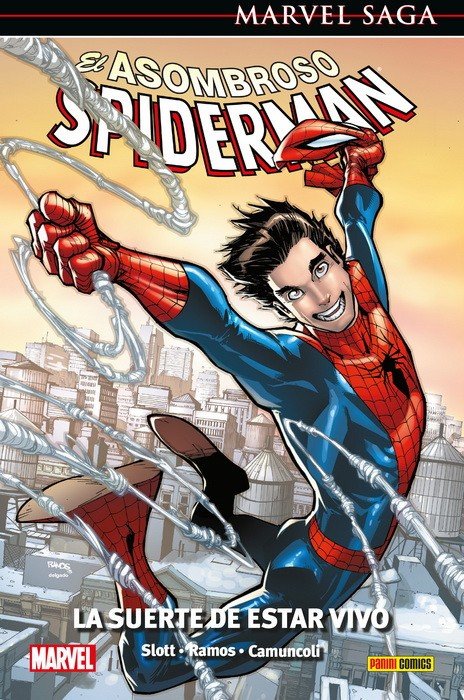 comic El Asombroso Spiderman 46. La suerte de estar vivo panini comics Marvel Saga 105
