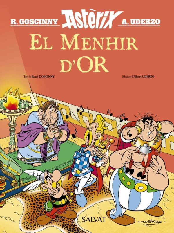 Astèrix El Menhir D'or Salvat catala goscinny uderzo
