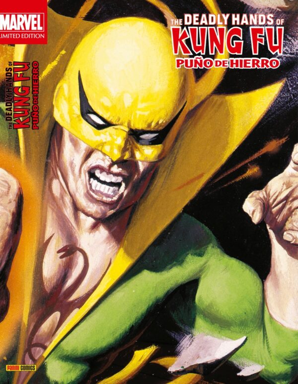 comic The Deadly Hands of Kung Fu: Puño de Hierro marvel limited edition