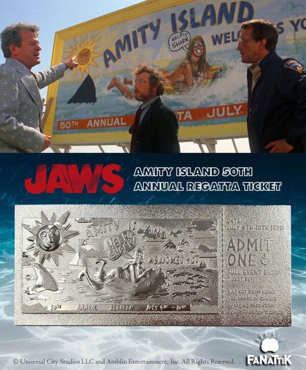Réplica Regatta Ticket Jaws Tiburón Edición Limitada