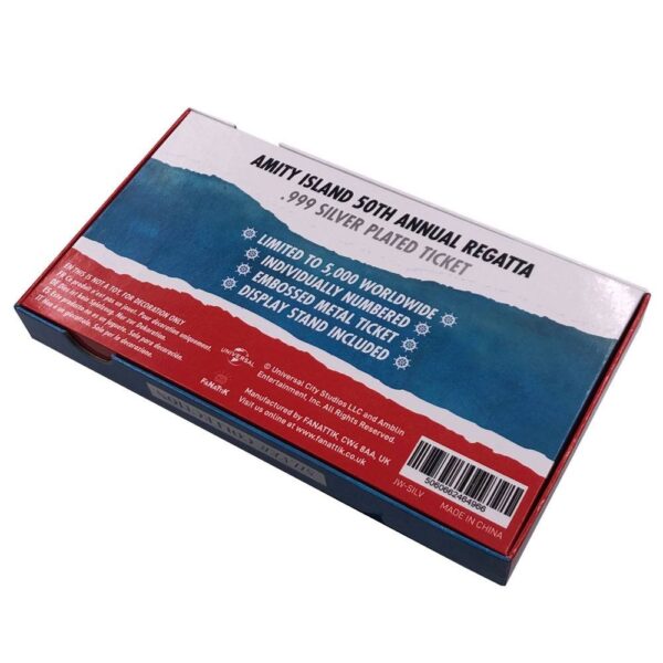 Réplica Regatta Ticket Jaws Tiburón Edición Limitada