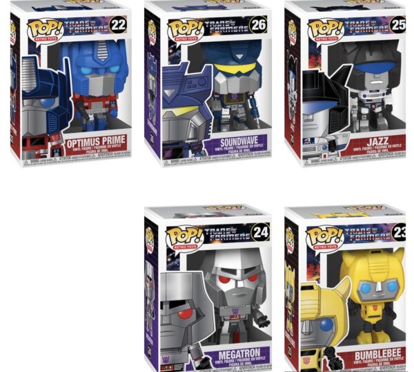 Figuras Transformers POP Funko Set Completo