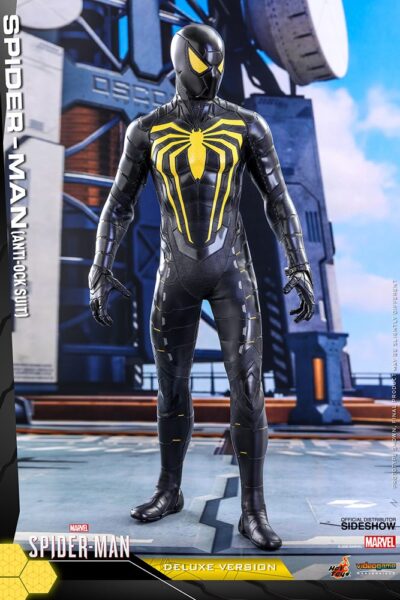 Figura Spiderman Videojuego Anti-Ock Suit Deluxe Hot Toys