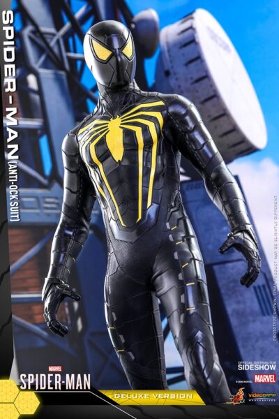 Figura Spiderman Videojuego Anti-Ock Suit Deluxe Hot Toys