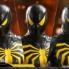 Figura Spiderman Videojuego Anti-Ock Suit Deluxe Hot Toys