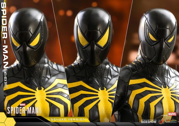 Figura Spiderman Videojuego Anti-Ock Suit Deluxe Hot Toys