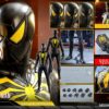 Figura Spiderman Videojuego Anti-Ock Suit Deluxe Hot Toys