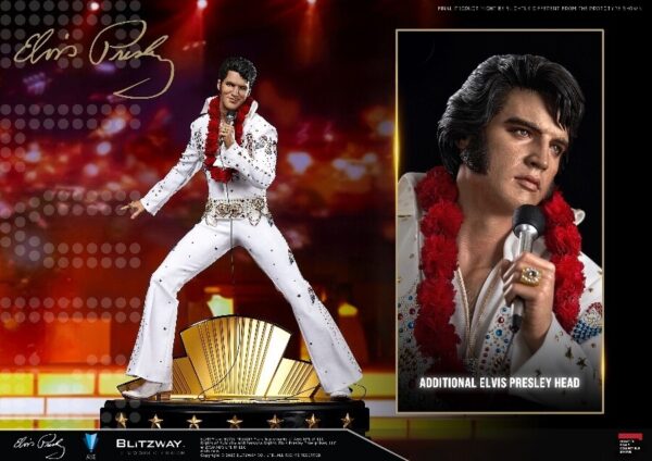 Estatua Elvis Presley Escala 1/4 Blitzway