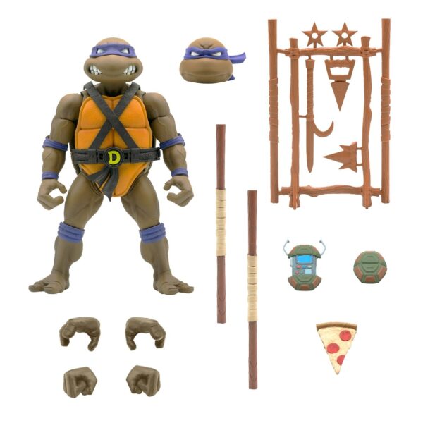 Figuras Tortugas Ninja Ultimates Wave 4 Super7 Set Completo