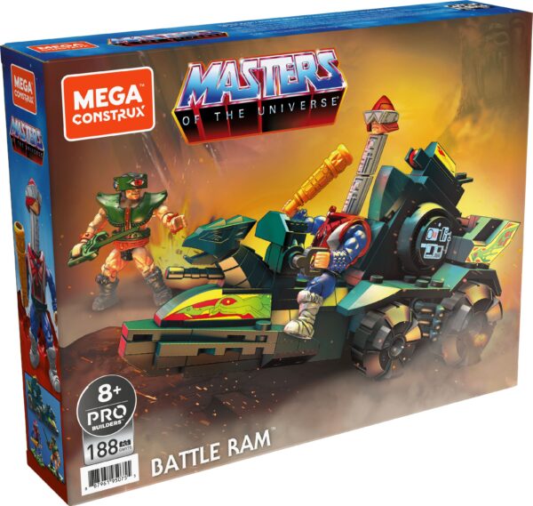 Masters del Universo Kit de Construcción Mega Construx Probuilders Battle Ram Mattel