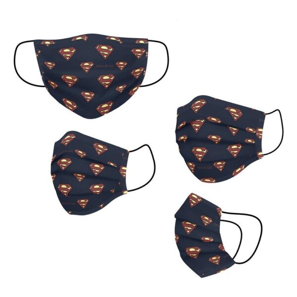 Mascarilla de Tela Superman Logo