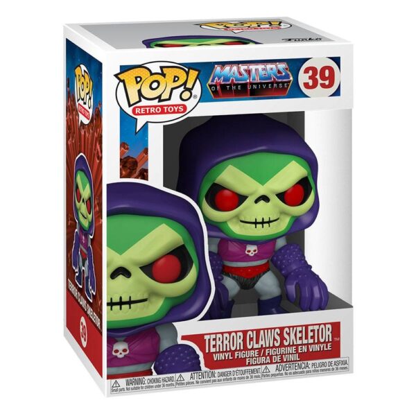 Skeletor Terror Claws Masters Del Universo Animación POP Funko 39