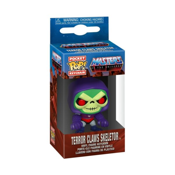 Llavero Skeletor Terror Claws Masters Del Universo Pocket POP Funko