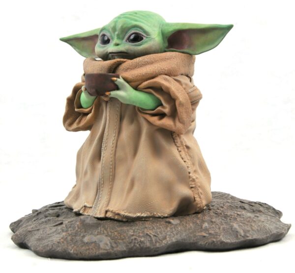 Estatua Baby Yoda Con Sopa Escala 1/2 Star Wars Gentle Giant