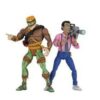 Pack Figuras Rat King y Vernon Cartoon Tortugas Ninja Neca