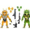 Pack Figuras Capitán Zarax y Zork Cartoon Tortugas Ninja Neca