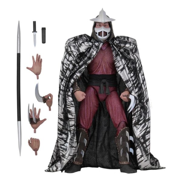 Figura Shredder Tortugas Ninja TMNT 1990 Neca Escala 1/4