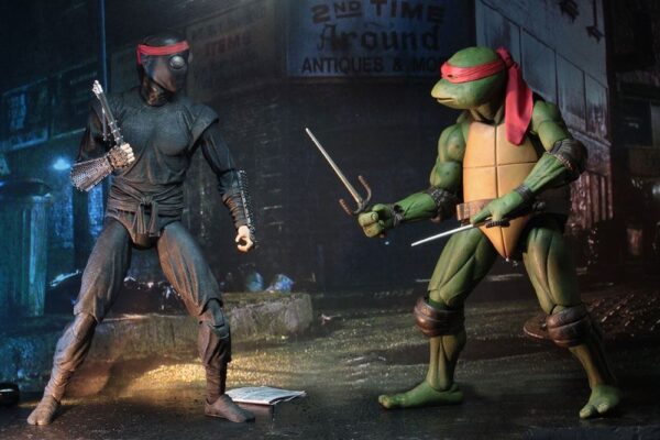 Figura Foot Soldier Tortugas Ninja TMNT 1990 Neca Escala 1/4