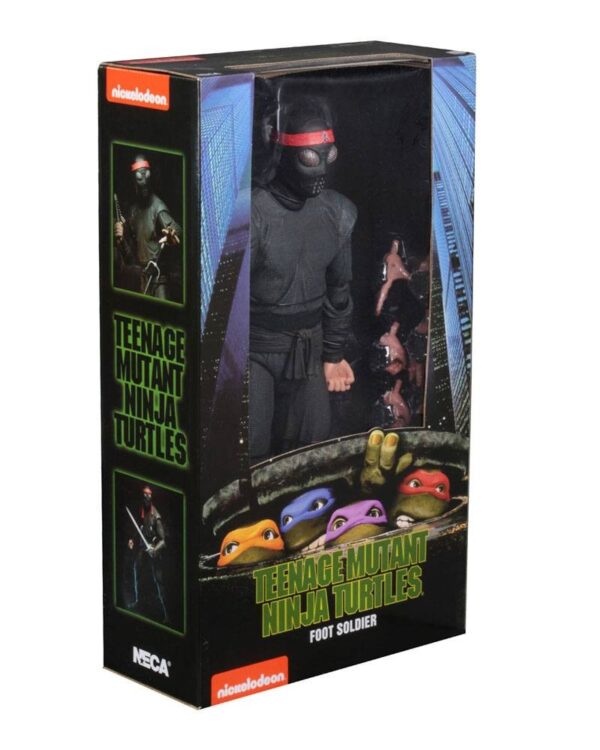 Figura Foot Soldier Tortugas Ninja TMNT 1990 Neca Escala 1/4