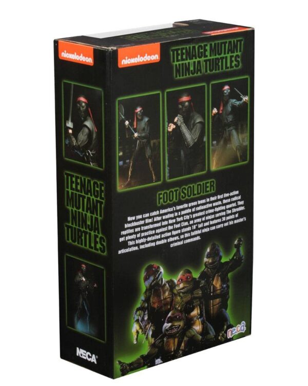 Figura Foot Soldier Tortugas Ninja TMNT 1990 Neca Escala 1/4