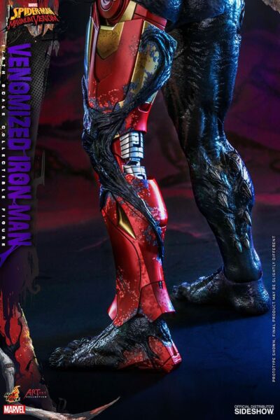 Venomized Iron Man Maximum Venom Hot Toys 1:6