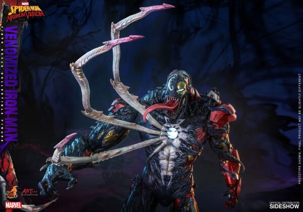 Venomized Iron Man Maximum Venom Hot Toys 1:6