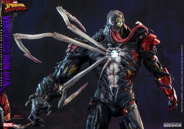 Venomized Iron Man Maximum Venom Hot Toys 1:6