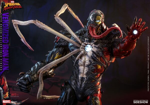 Venomized Iron Man Maximum Venom Hot Toys 1:6