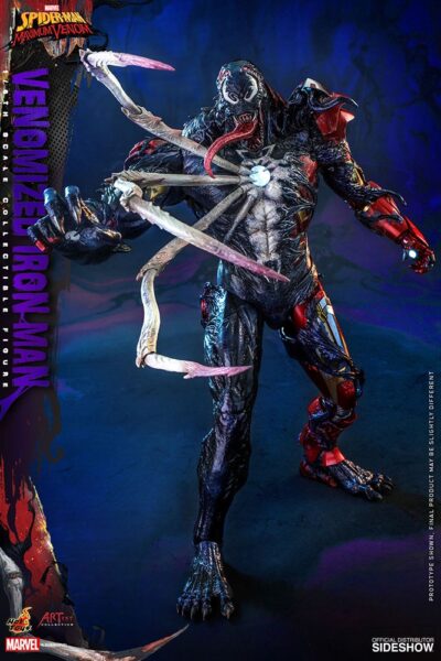 Venomized Iron Man Maximum Venom Hot Toys 1:6