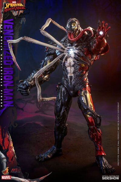 Venomized Iron Man Maximum Venom Hot Toys 1:6