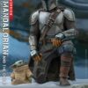Figura The Mandalorian y The Child Baby Yoda Escala 1/4 Deluxe Version Hot Toys Star Wars