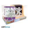 pack de taza king size y posavasos Dragon ball z Goku vs frieza