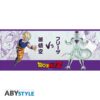 pack de taza king size y posavasos Dragon ball z Goku vs frieza