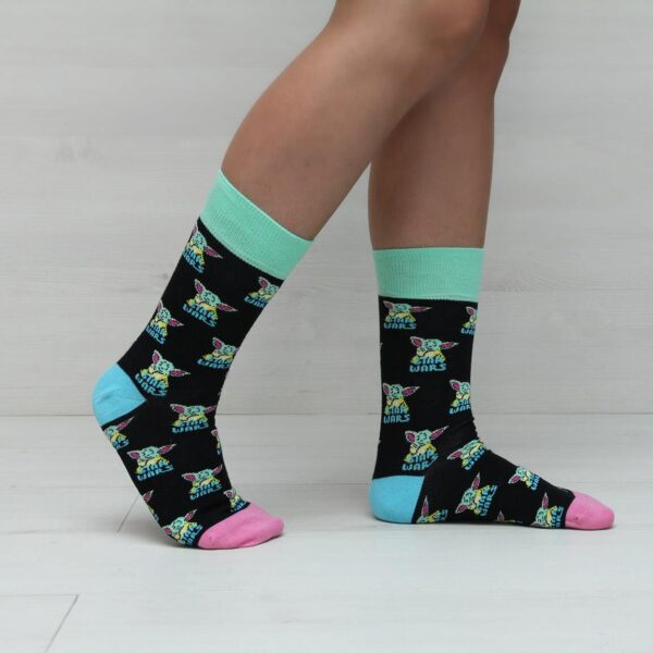 Pack 3 Pares De Calcetines The Mandalorian Grogu The Child Star Wars